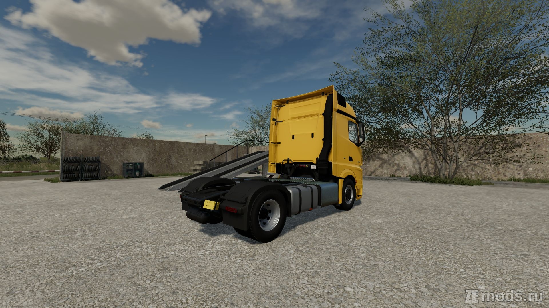 Мод Mercedes MP4 (1.0) для Farming Simulator 22