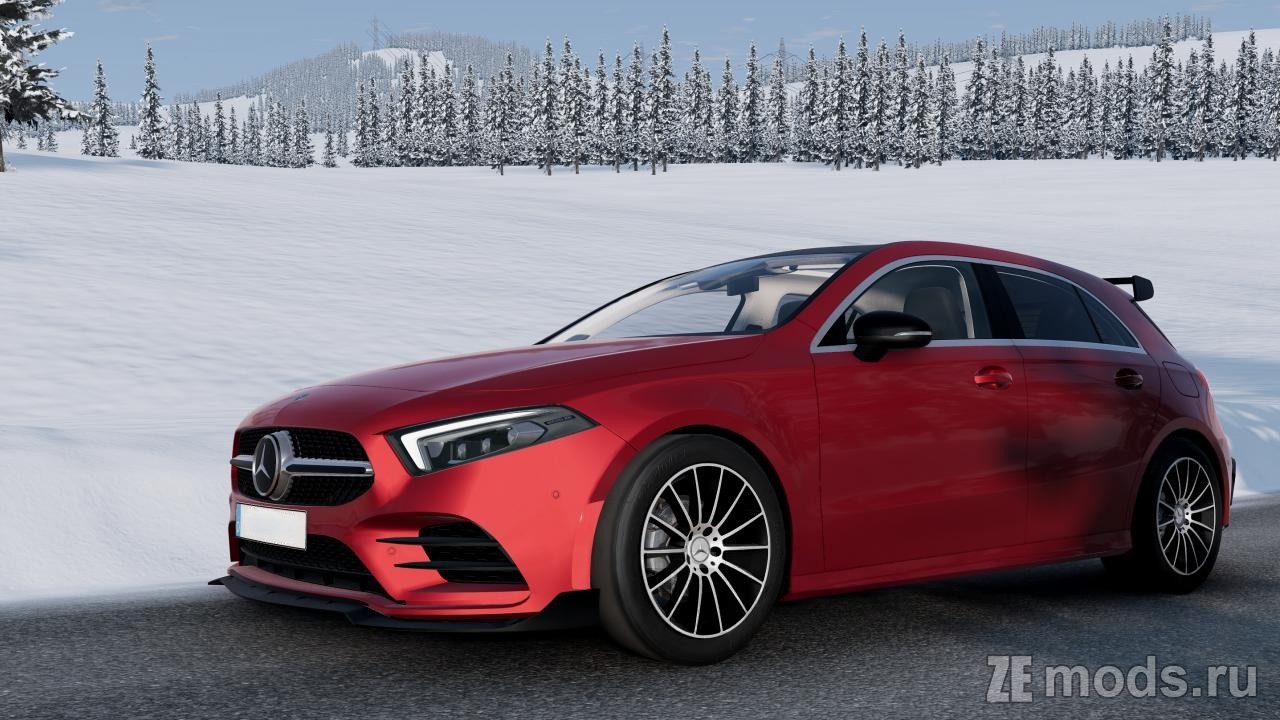 Mercedes-Benz A-Class W177 (2018-2023) (1.0) для BeamNG.drive (0.38.x)