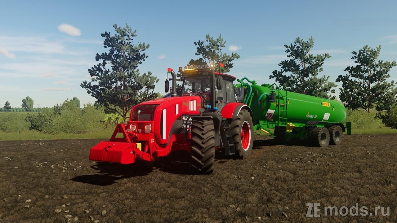Мод МТЗ БЕЛАРУС 3522 VovanagroBy (1.0.0.2) для Farming Simulator 22