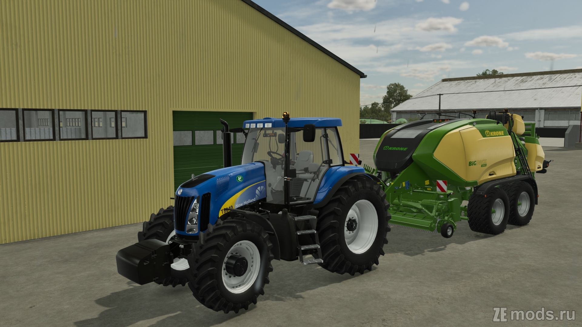 Мод New Holland TG Series (1.0) для Farming Simulator 22