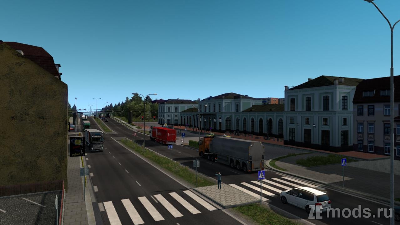 Мод Poland Rebuilding Reworked (2.6.2) для Euro Truck Simulator 2 (1.57.x)