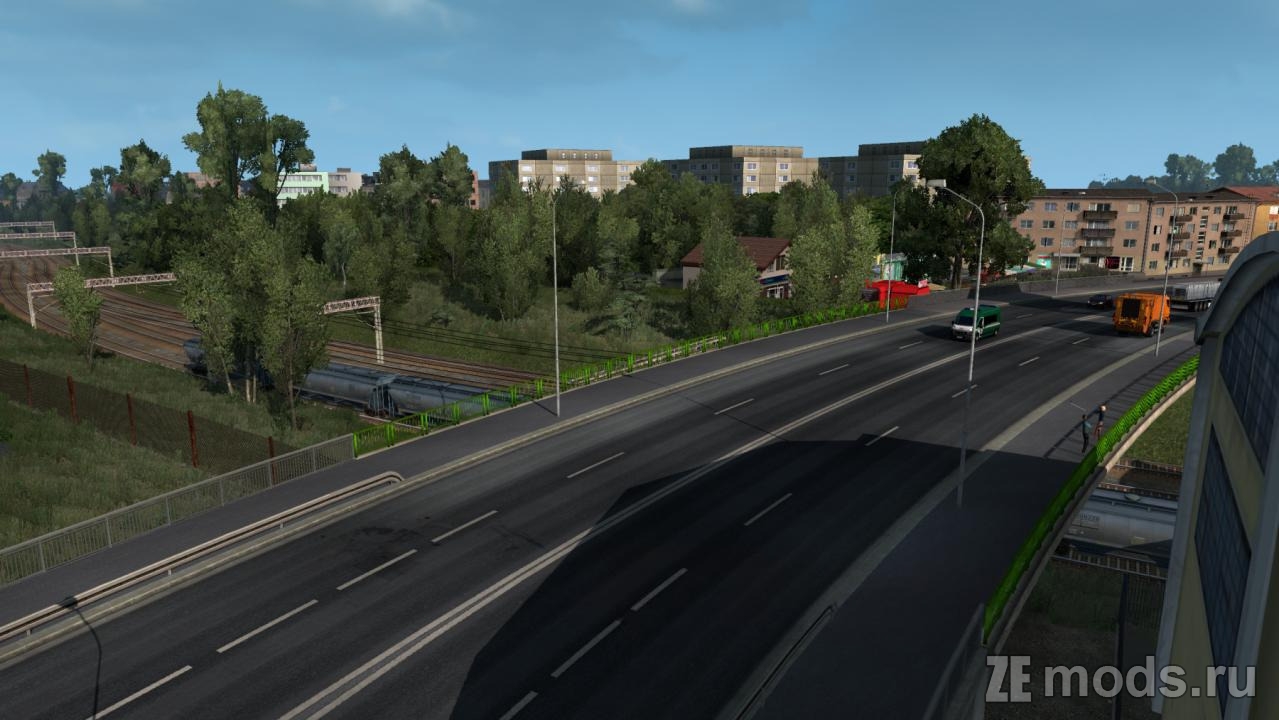 Мод Poland Rebuilding Reworked (2.6.2) для Euro Truck Simulator 2 (1.57.x)