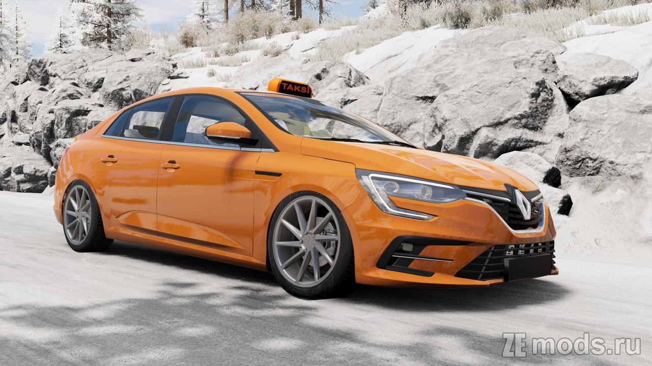 Мод Renault Megane IV (2016-2020) (3.0) для BeamNG.drive (0.37.x)