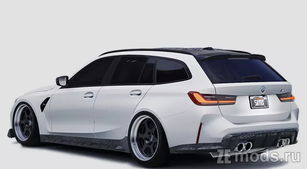 Мод Sayrx BMW M3 CS G81 2025 | Blacked-out Specs для Assetto Corsa