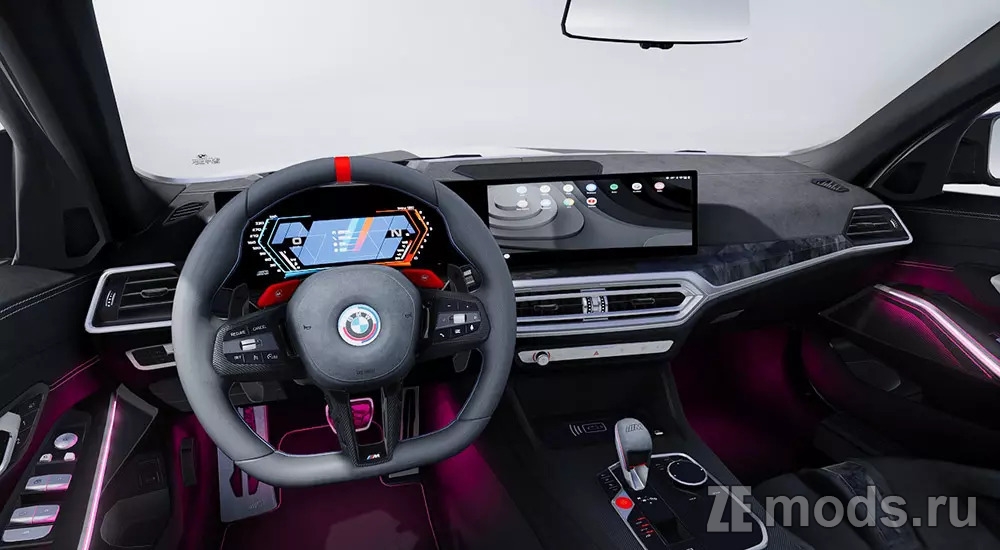Мод Sayrx BMW M3 CS G81 2025 | Blacked-out Specs для Assetto Corsa