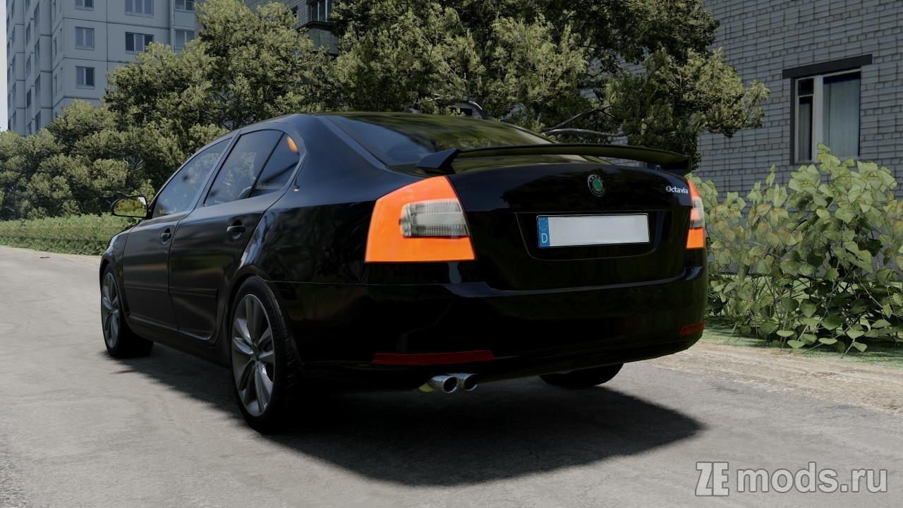 Мод Skoda Octavia 1Z (1.0) для BeamNG.drive (0.37.x)