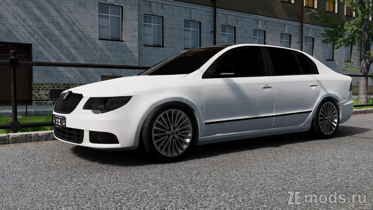 Skoda Superb 3T (2008-2015) ReWork (1.1) для BeamNG.drive (0.37.x)