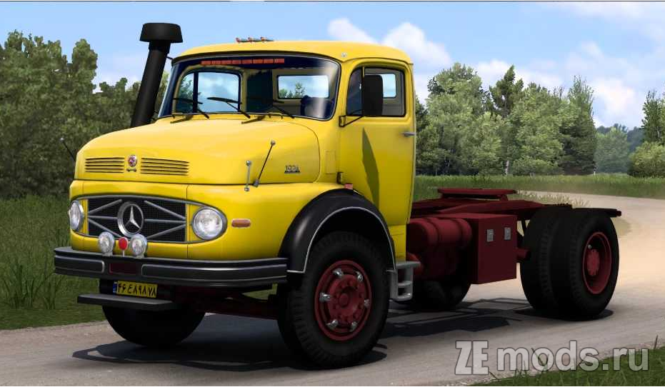 Mercedes Benz 1924 & 2628 (1.0) для Euro Truck Simulator 2 (1.57.x)
