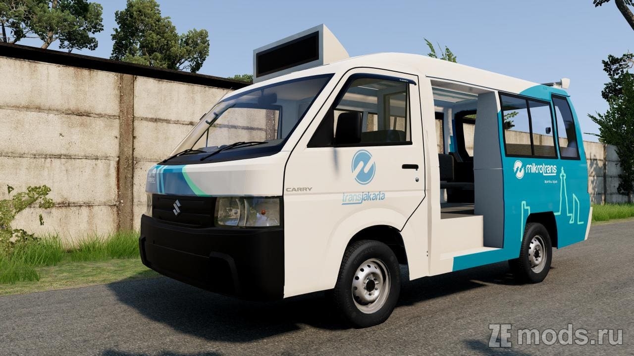 Мод Suzuki Carry (DC/DN61T) (1.0) для BeamNG.drive (0.38.x)