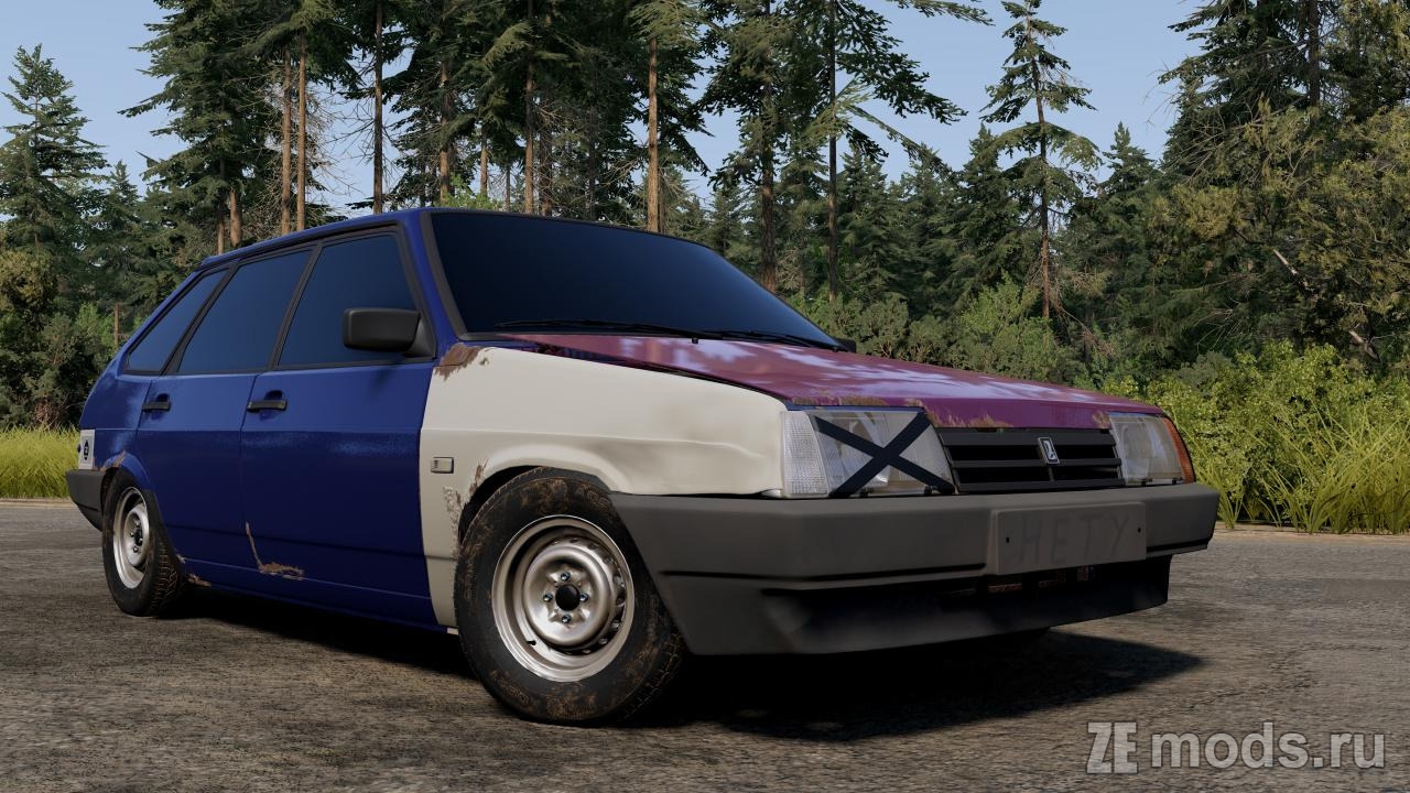 Мод ВАЗ-2108/2109/21099/ВИС-2347 (Rework) (1.0) для BeamNG.drive (0.38.x)