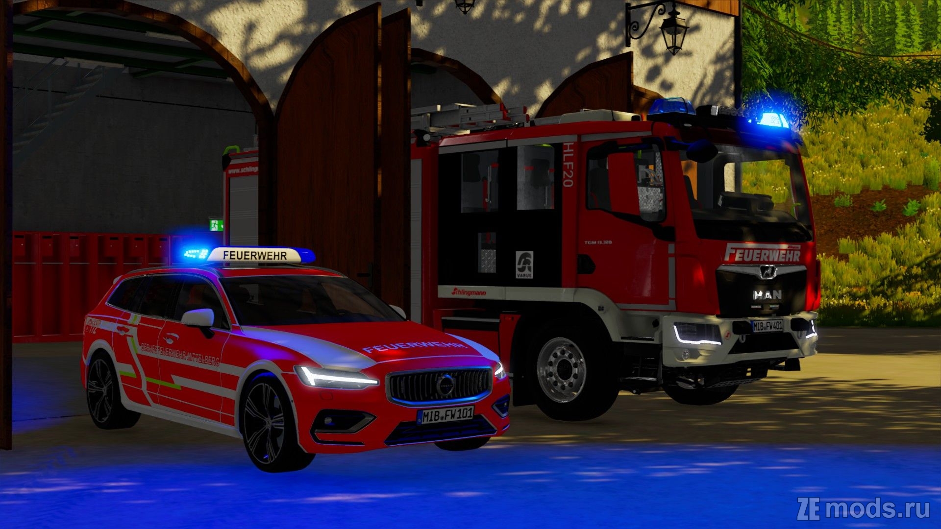 Volvo V60 T6 AWD 2019 (1.0.2) для Farming Simulator 22