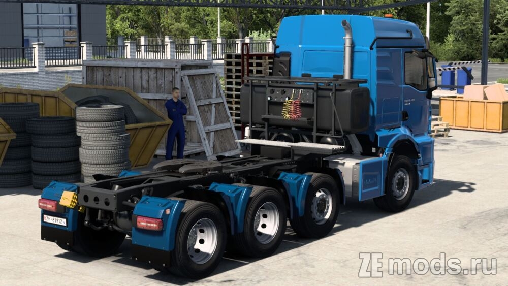Мод MAN TGS 2020 (2.71) для Euro Truck Simulator 2 (1.57.x)