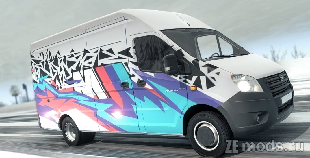 Мод Gazelle Next/NN (1.0) для BeamNG.drive (0.38.x)