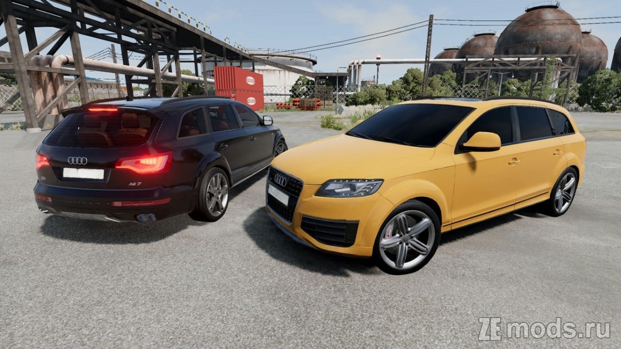 Мод Audi Q7 Facelift and Pre-Facelift (2.6) для BeamNG.drive (0.38.x)