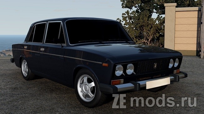 Мод ВАЗ 2106 (6.0) для BeamNG.drive (0.38.x)