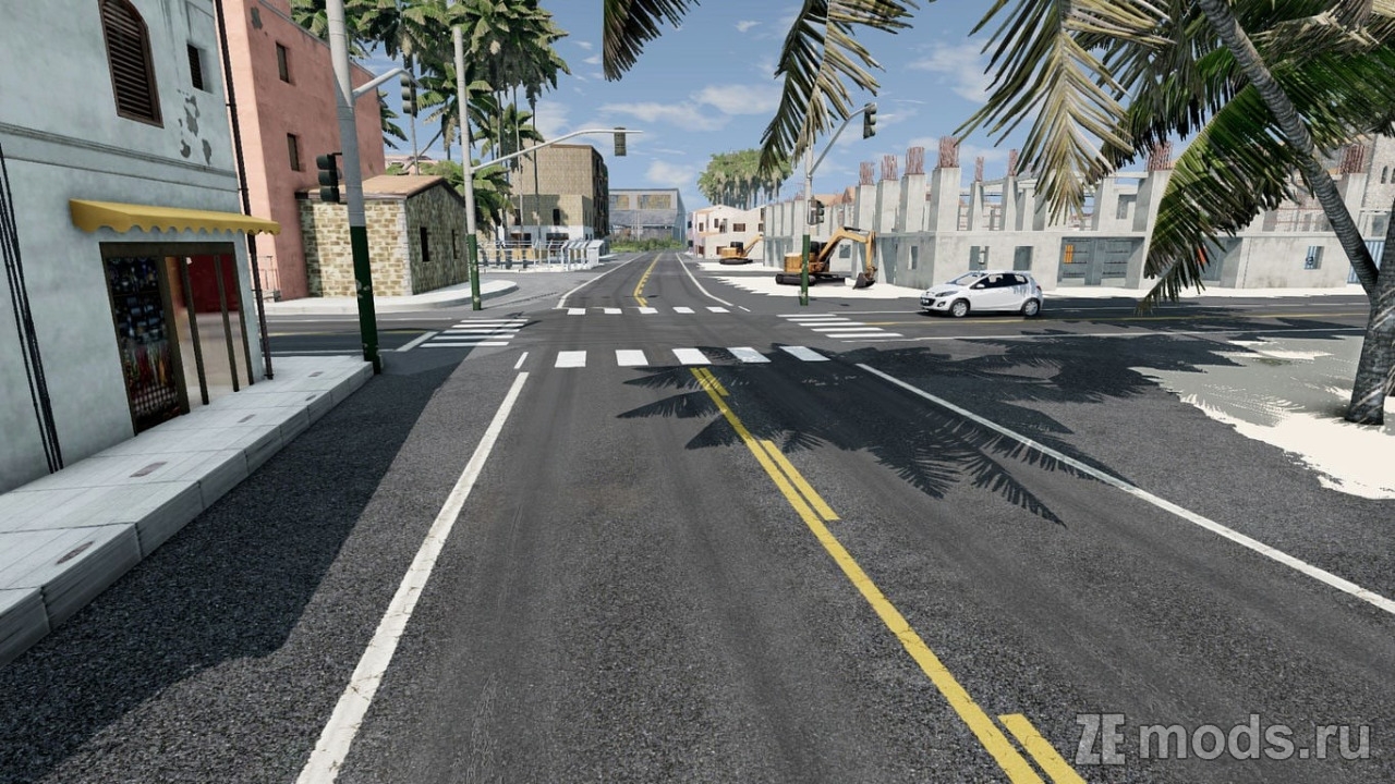 Band1t Скачать карту Band1t County (1.91) для BeamNG.drive (0.38.x)