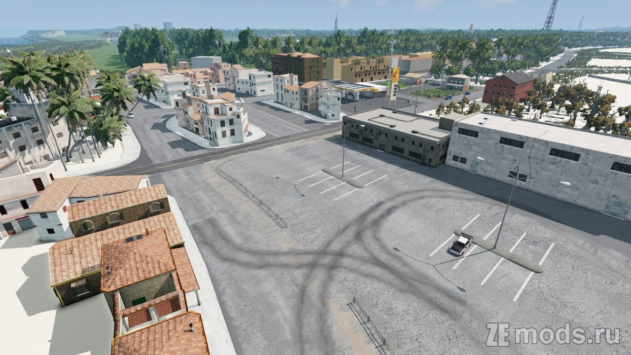 Band1t Скачать карту Band1t County (1.91) для BeamNG.drive (0.38.x)