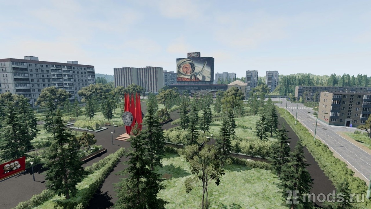 Карта "Вешки" (2.1) для BeamNG.drive (0.38.x)