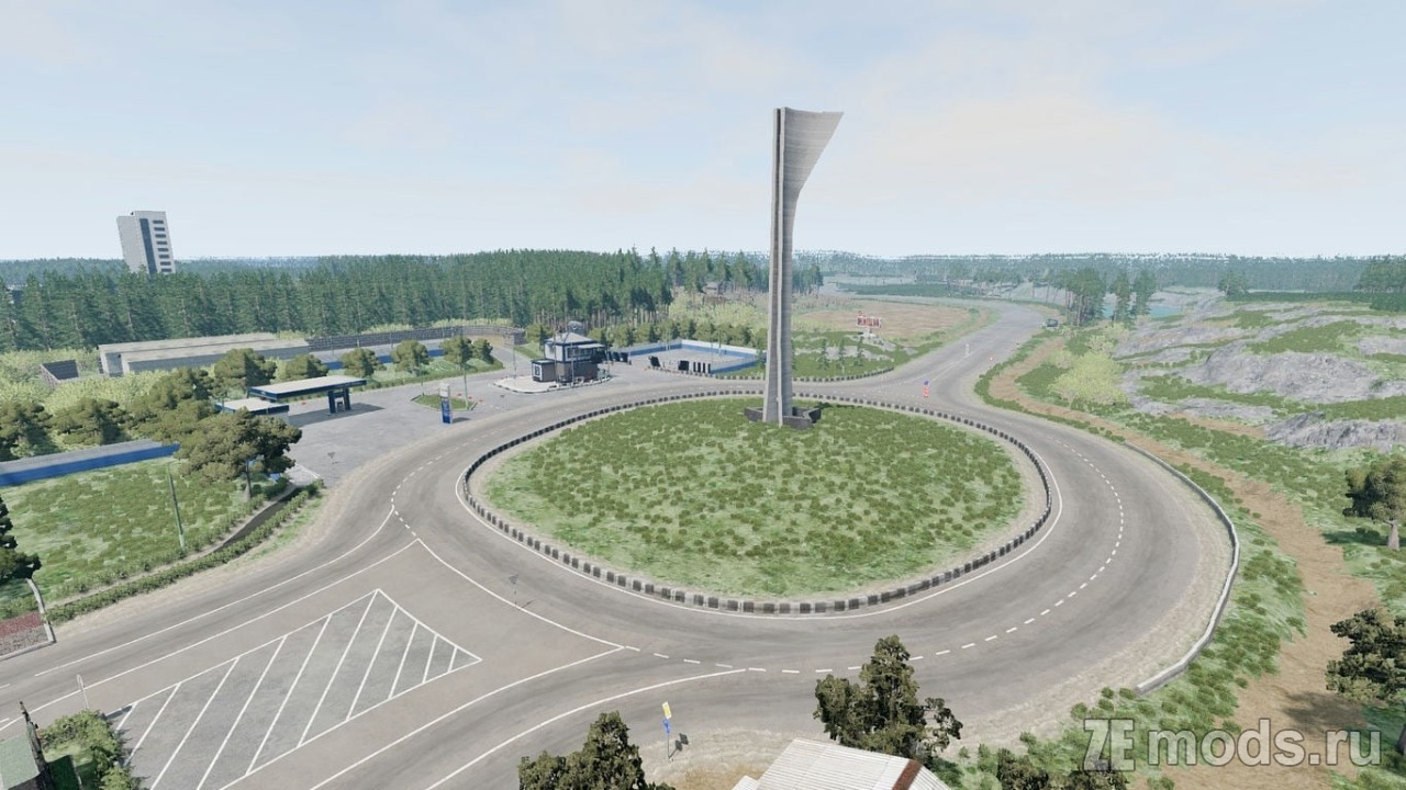 Мод Карта "Вешки" (2.1) для BeamNG.drive (0.38.x)