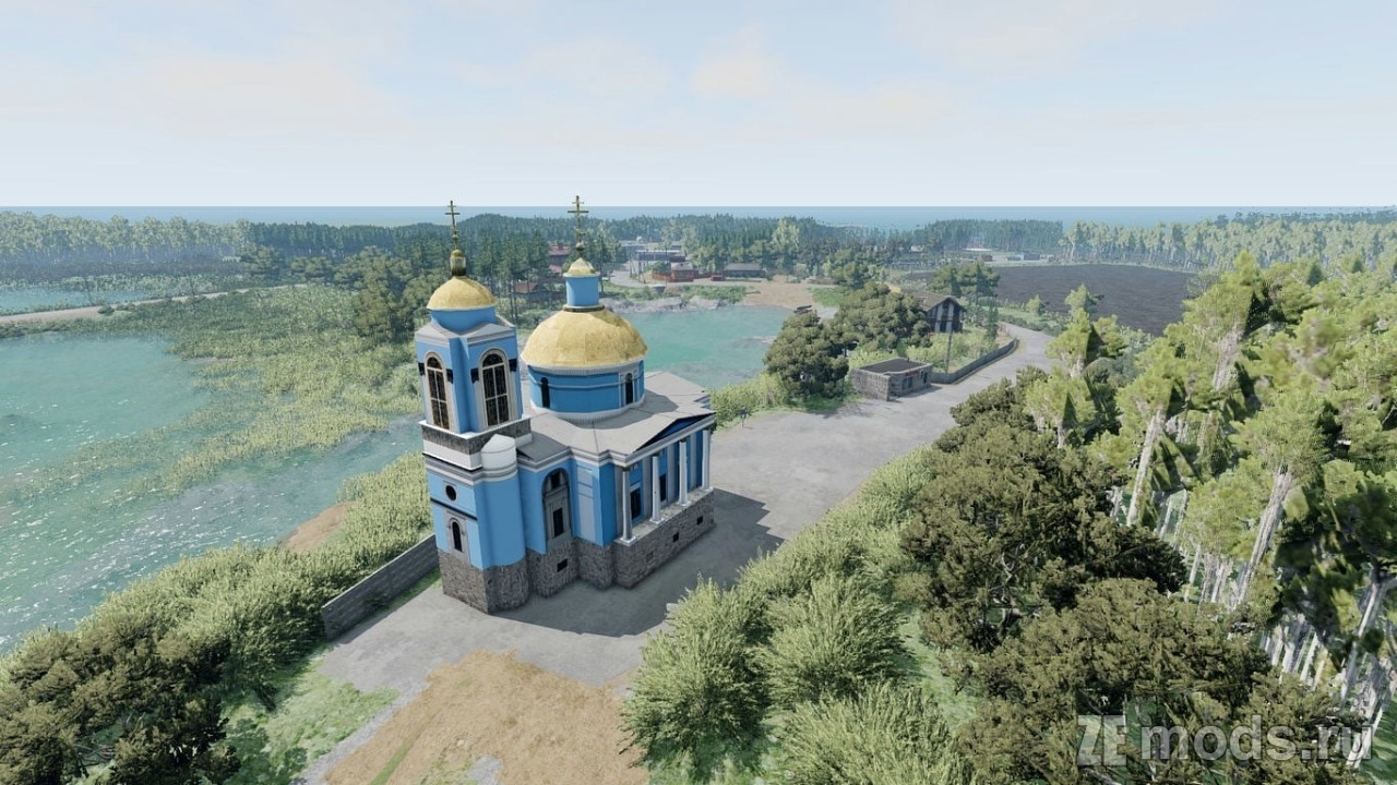 Мод Карта "Вешки" (2.1) для BeamNG.drive (0.38.x)