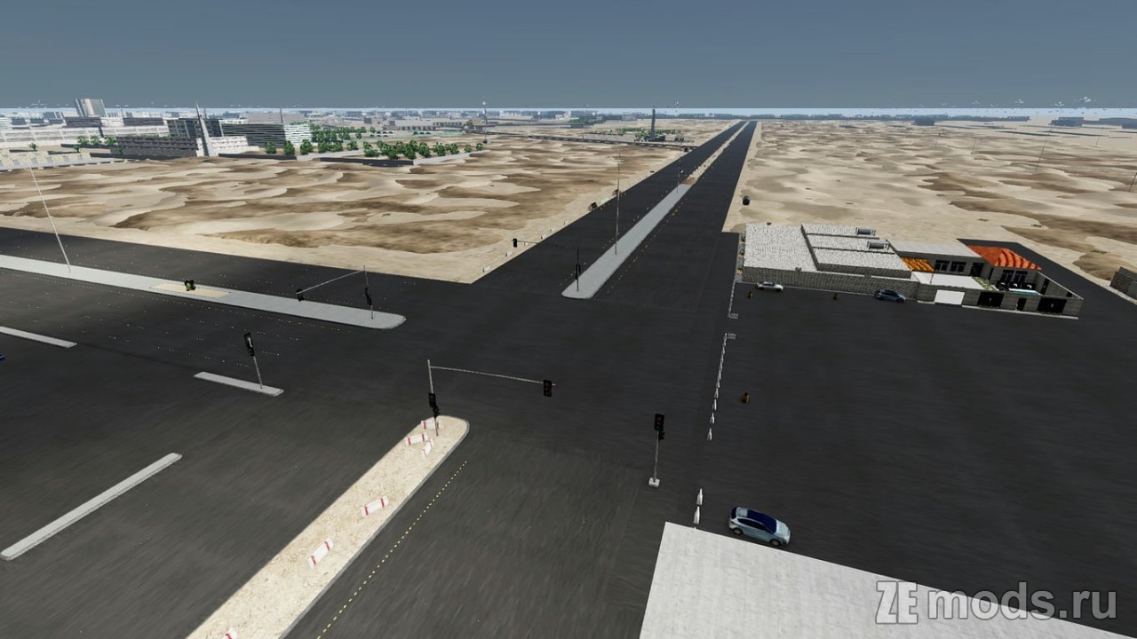 Карта "8nooz City" (1.0) для BeamNG.drive (0.38.x)
