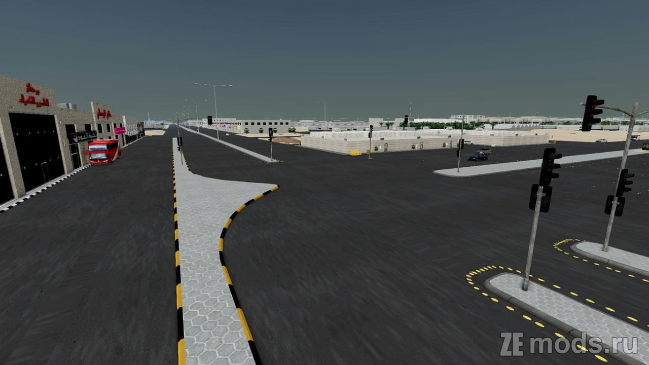 Мод Карта "8nooz City" (1.0) для BeamNG.drive (0.38.x)