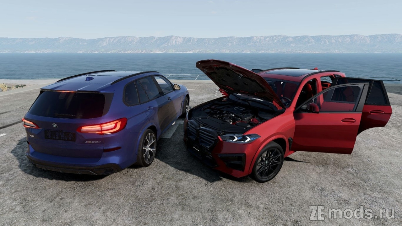 Мод BMW X5 G05 (1.0) для BeamNG.drive (0.38.x)