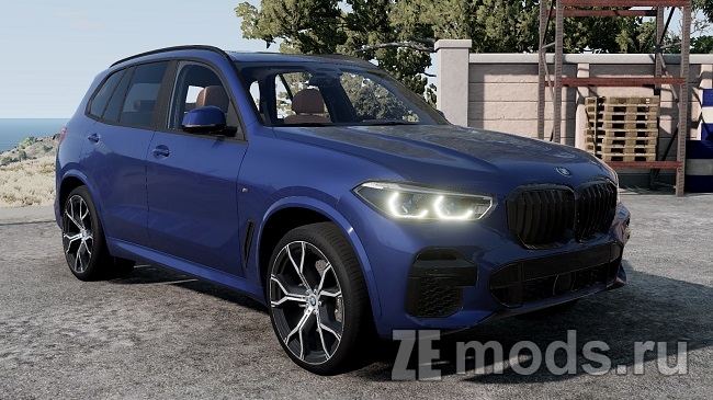 BMW X5 G05 (1.0) для BeamNG.drive (0.38.x)
