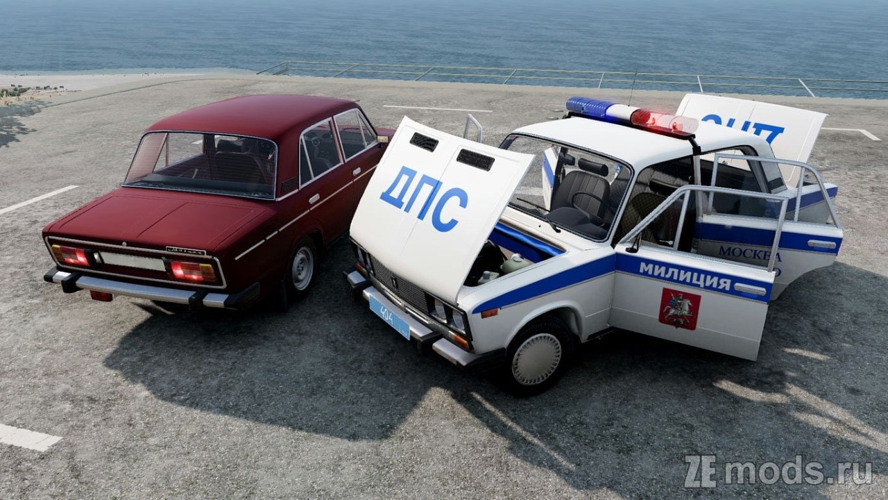 Мод Лада-2106 (Remaster) (1.0) для BeamNG.drive (0.38.x)