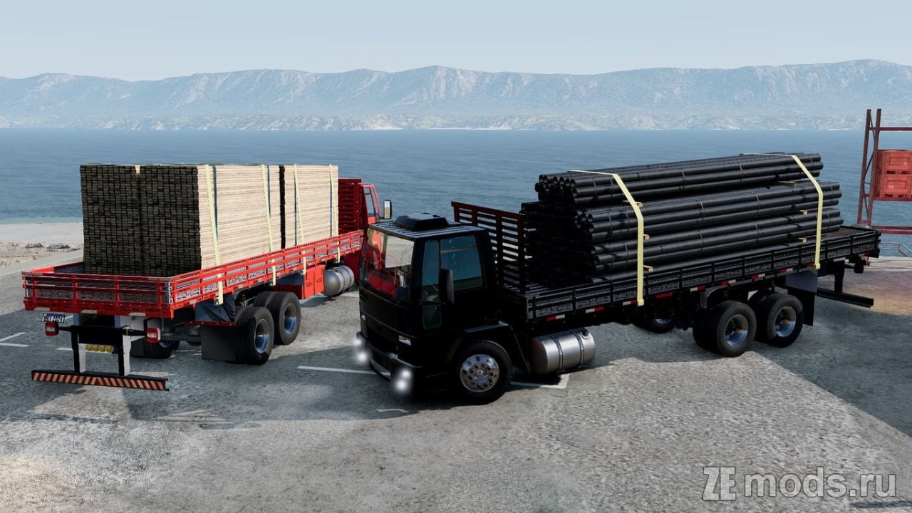 Мод Ford Cargo 2428 (Refurbished) (1.0) для BeamNG.drive (0.38.x)