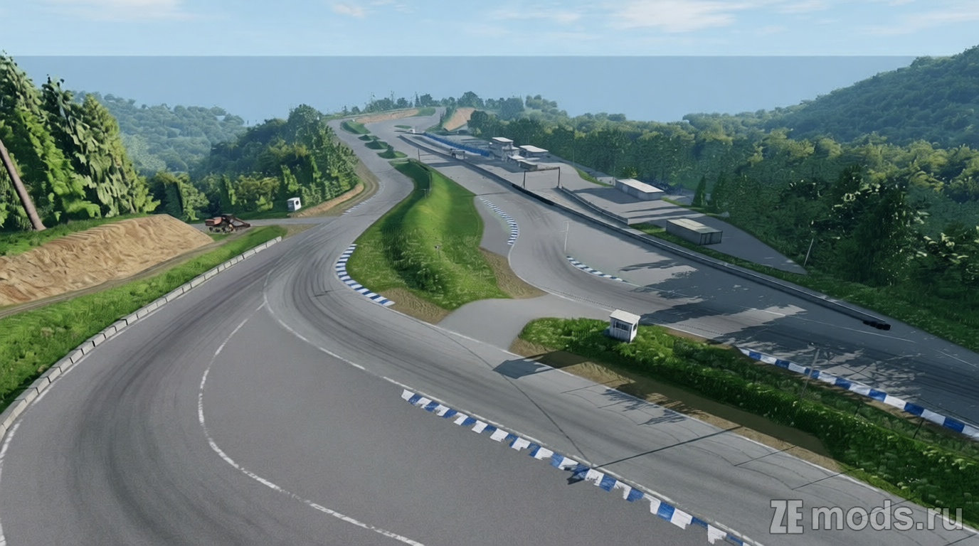 Мод Карта "Ebisu Circuit" Rework (2.1) для BeamNG.drive (0.38.x)