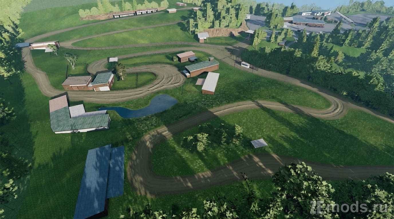 Мод Карта "Ebisu Circuit" Rework (2.1) для BeamNG.drive (0.38.x)