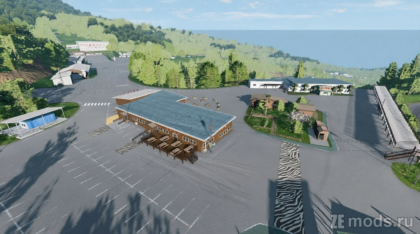 Мод Карта "Ebisu Circuit" Rework (2.1) для BeamNG.drive (0.38.x)