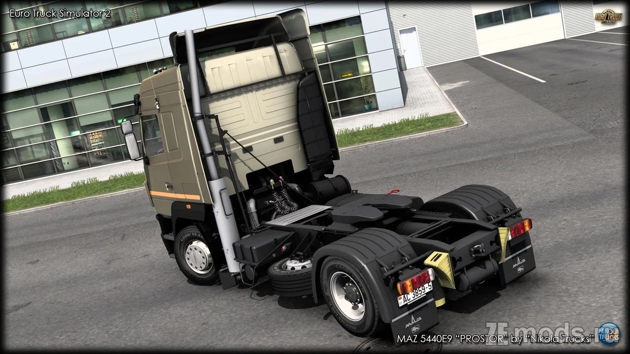 Мод МАЗ 5440E9 Простор Premium (7.0) для Euro Truck Simulator 2 (1.57.x)