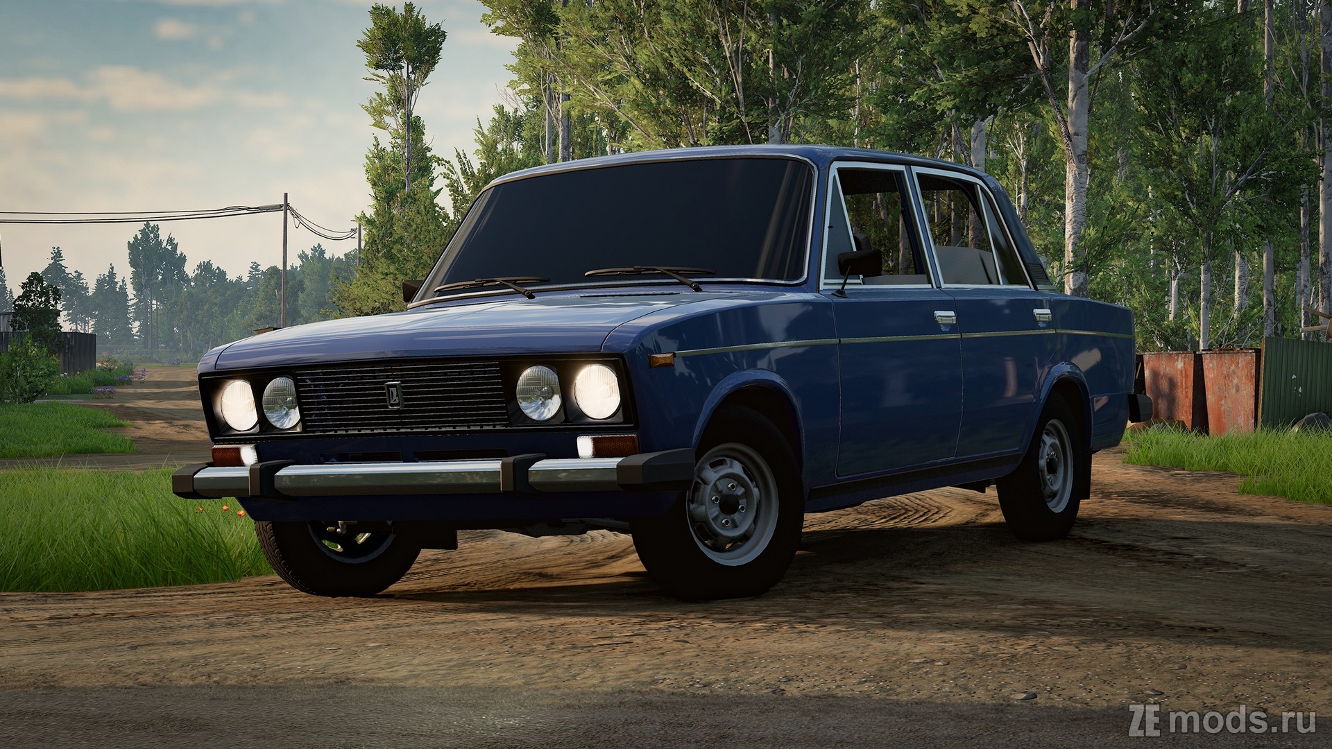 ВАЗ 2106 (6.0) для BeamNG.drive (0.38.x)