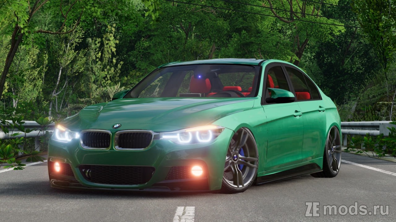 BMW M3 F80 / 3 Series F30 Package (1.0) для BeamNG.drive (0.38.x)