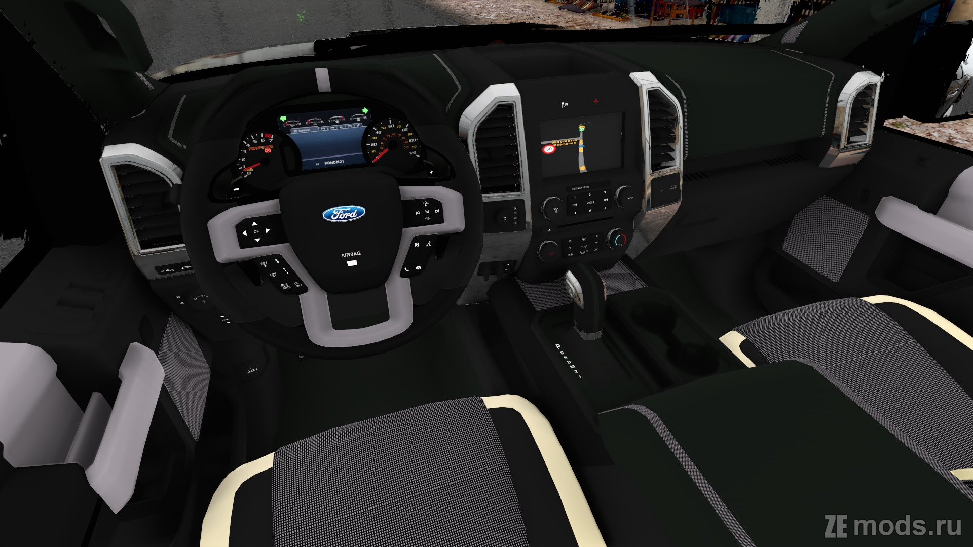 Мод Ford F150 Raptor 2017 (2.6) для Euro Truck Simulator 2 (1.57.x)