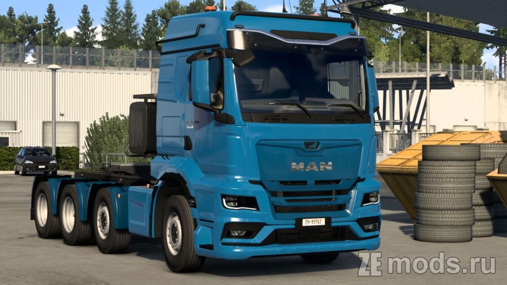 Мод MAN TGS 2020 (2.71) для Euro Truck Simulator 2 (1.57.x)