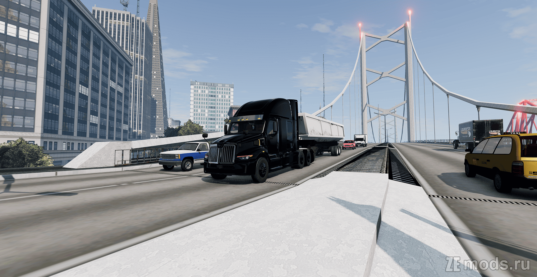 Мод Western Star 57x Truck (2.0) для BeamNG.drive (0.38.x)