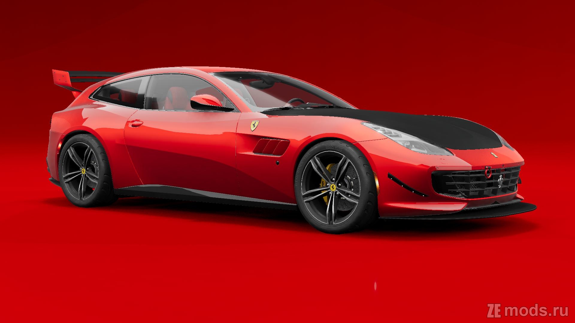 Мод Ferrari GTC4 Lusso (1.0) для BeamNG.drive (0.38.x)