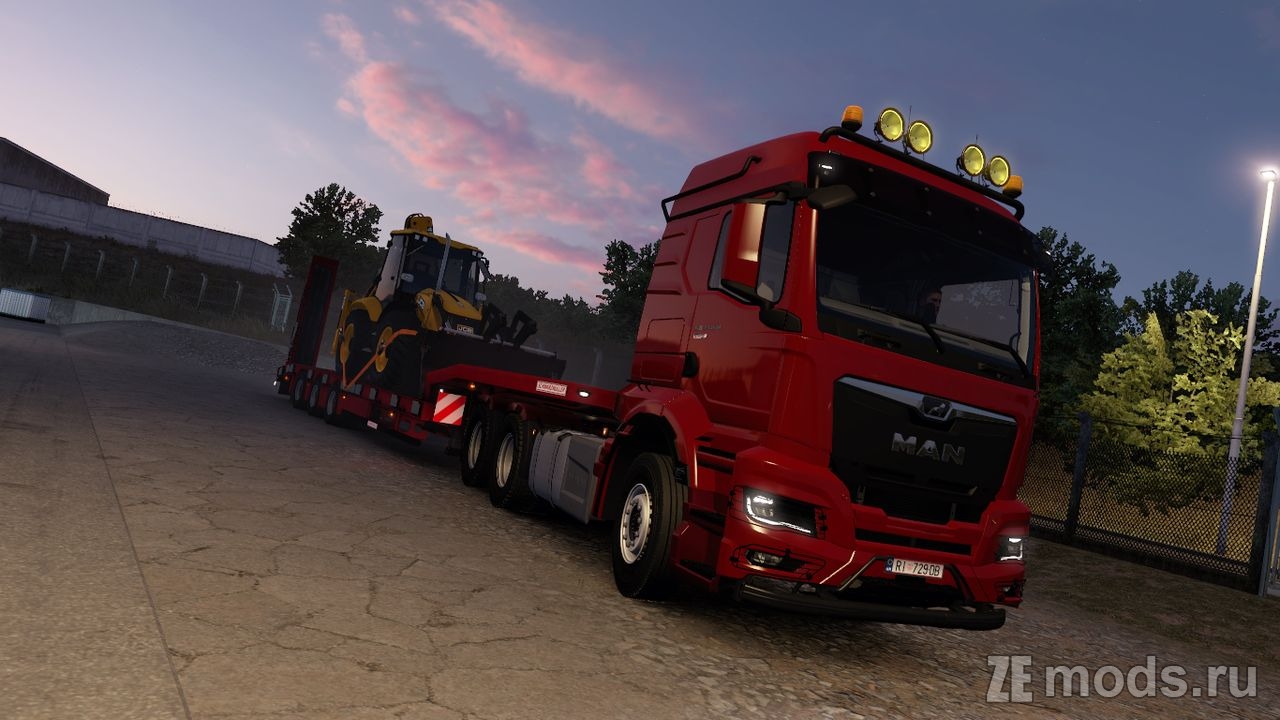 MAN TGS 2020 (2.71) для Euro Truck Simulator 2 (1.57.x)