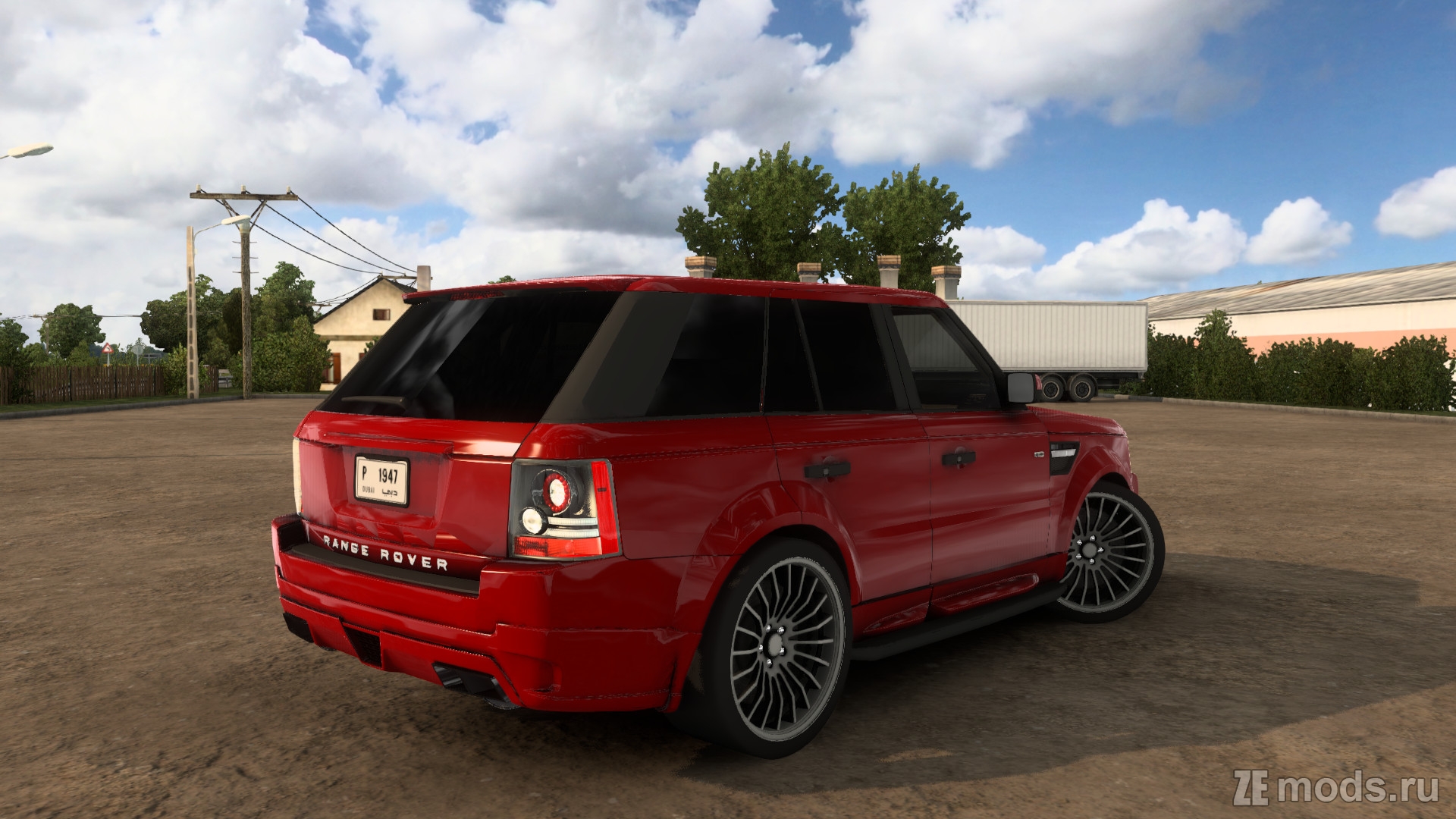 Мод Range Rover Sport 2012 (1.8) для Euro Truck Simulator 2 (1.57.x)