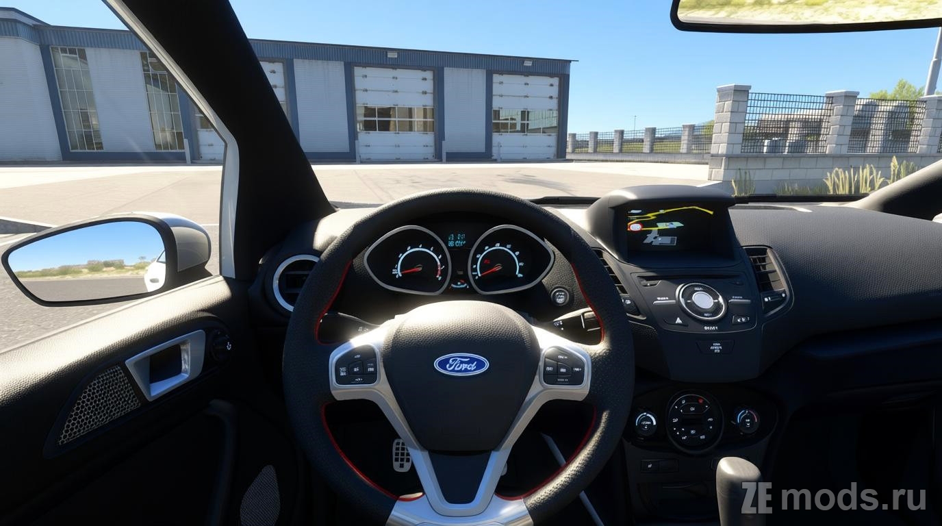 Мод Ford Fiesta ST 2012 (1.7) для Euro Truck Simulator 2 (1.57.x)