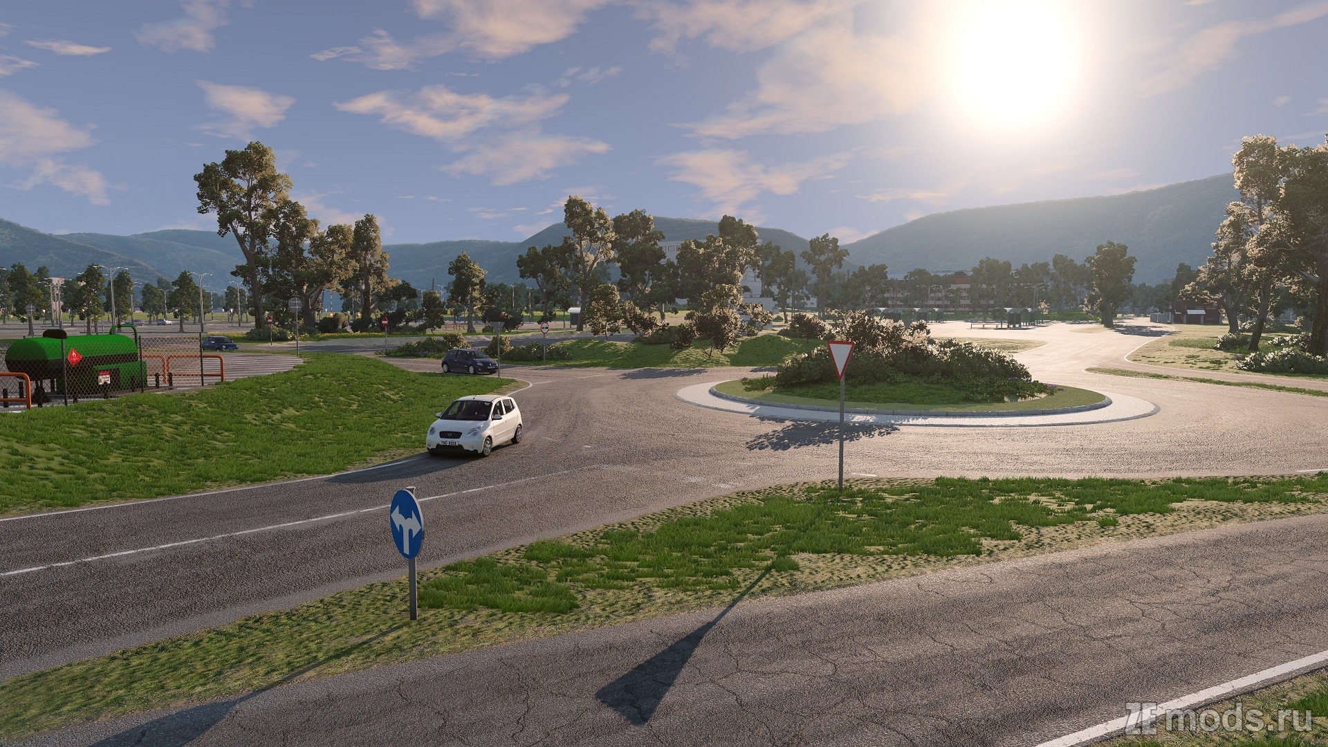 Карта "Hungarian Roads" (1.21) для BeamNG.drive (0.38.x)