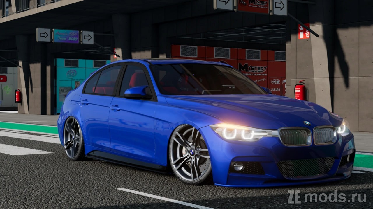 Мод BMW M3 F80 / 3 Series F30 Package (1.0) для BeamNG.drive (0.38.x)