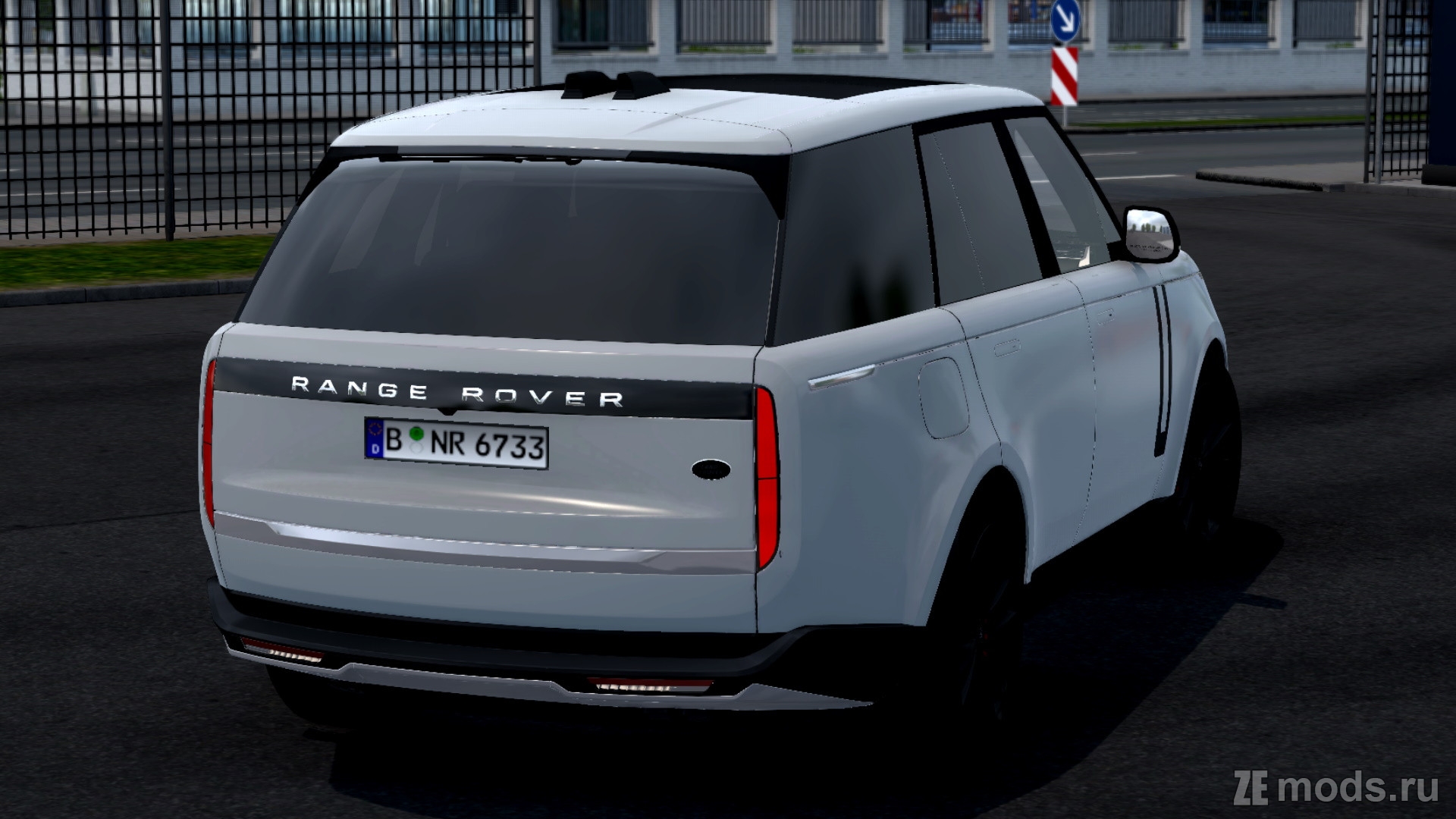 Мод Range Rover Sport SE 2023 (2.1) для Euro Truck Simulator 2 (1.57.x)