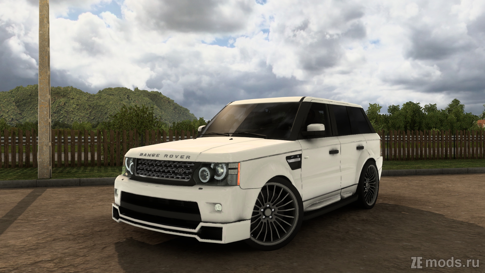 Range Rover Sport 2012 (1.8) для Euro Truck Simulator 2 (1.57.x)