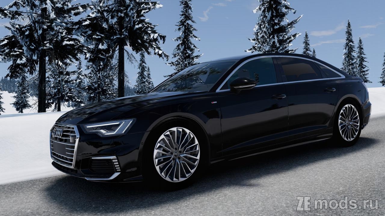 Audi A6L C8 (1.8) для BeamNG.drive (0.38.x)