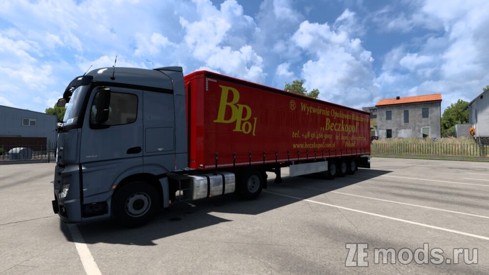 Мод Прицеп "Beczkopol" для Euro Truck Simulator 2 (1.57.x)