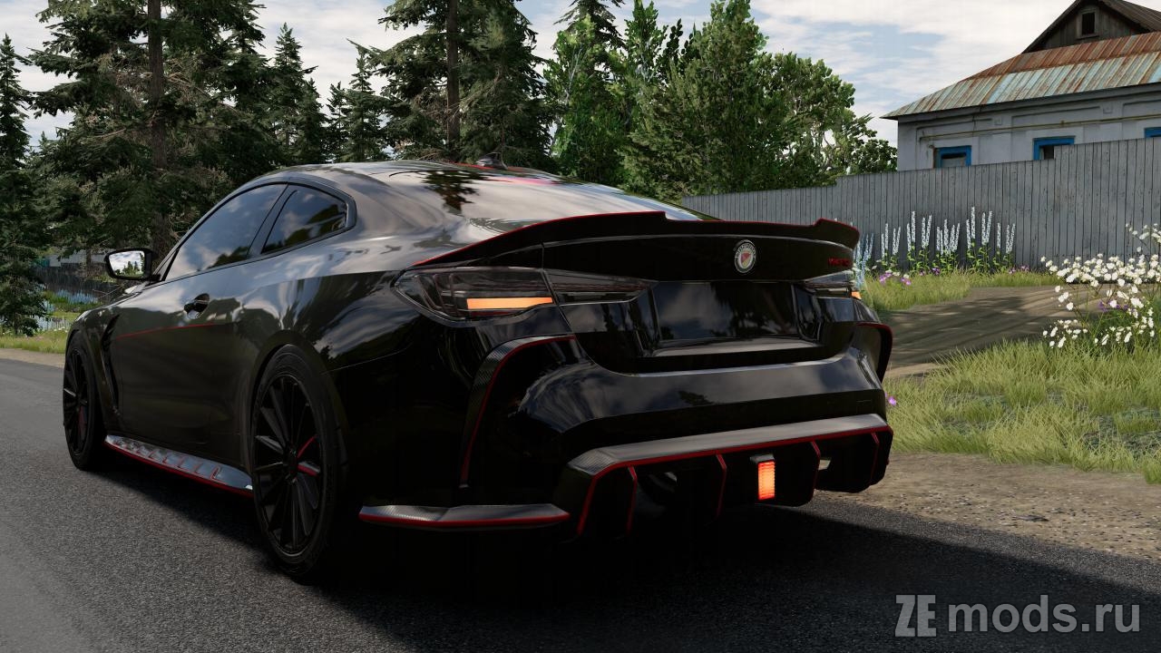 Мод BMW M4 G82/G83 (1.3) для BeamNG.drive (0.38.x)